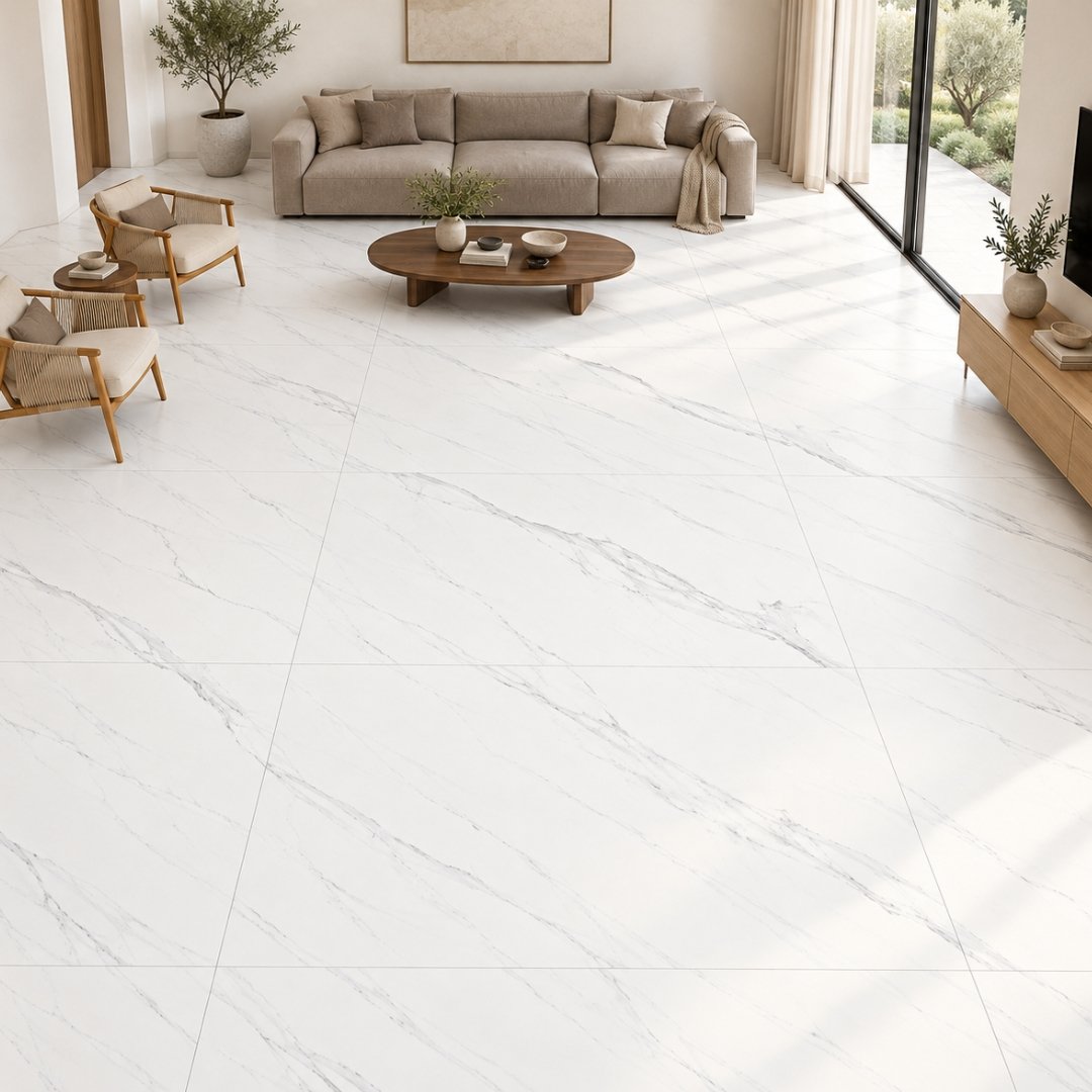 RSC - STATURIO SAGA, marble-look wall tile for bathroom